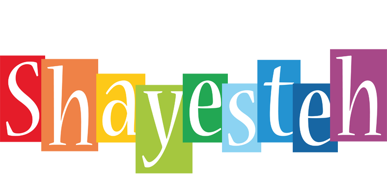 Shayesteh colors logo