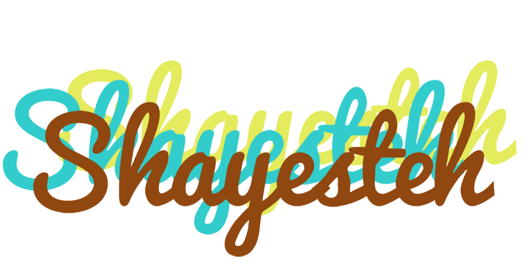 Shayesteh cupcake logo