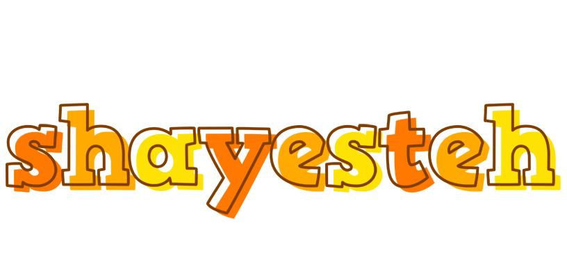 Shayesteh desert logo