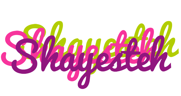 Shayesteh flowers logo
