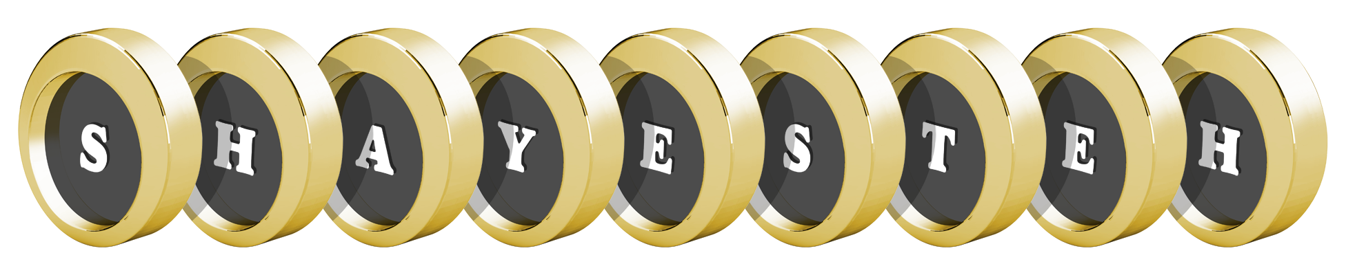 Shayesteh gold logo