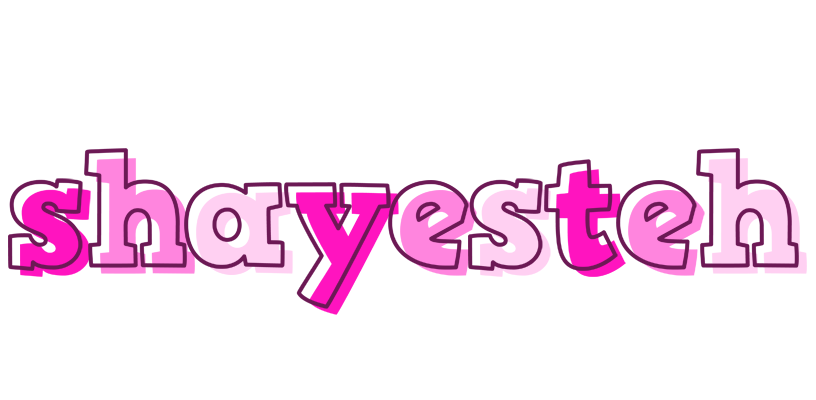 Shayesteh hello logo