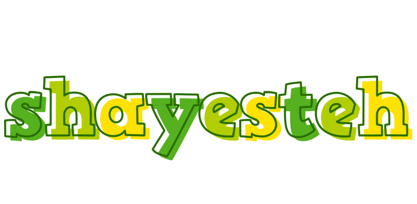 Shayesteh juice logo