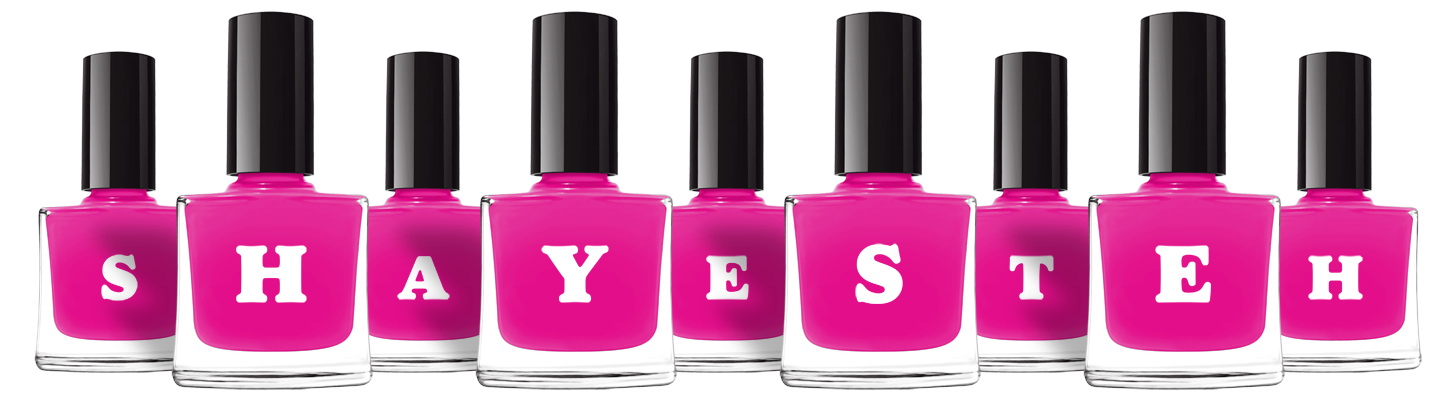 Shayesteh nails logo