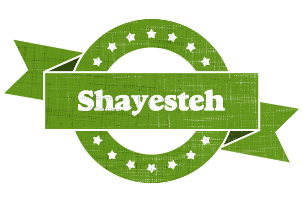 Shayesteh natural logo