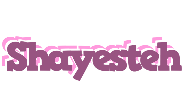 Shayesteh relaxing logo