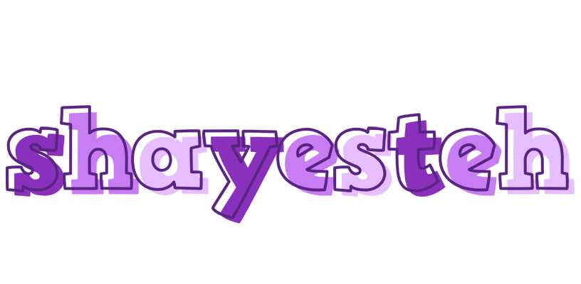 Shayesteh sensual logo