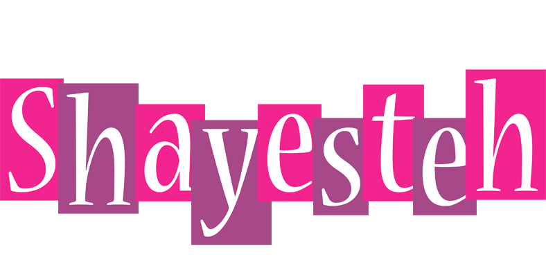 Shayesteh whine logo