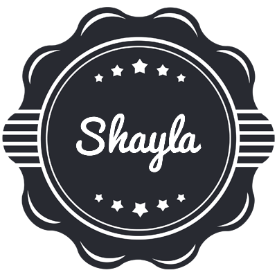 Shayla badge logo