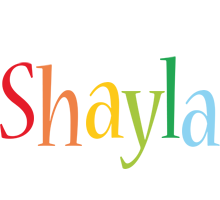 Shayla birthday logo