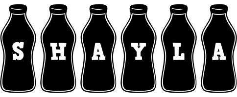 Shayla bottle logo