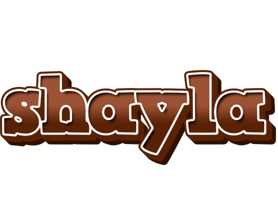 Shayla brownie logo