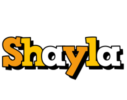 Shayla cartoon logo