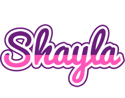 Shayla cheerful logo