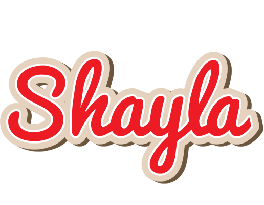 Shayla chocolate logo