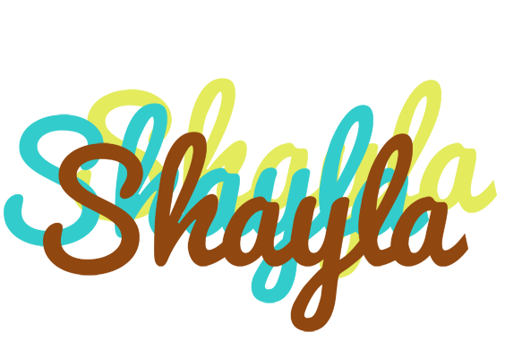 Shayla cupcake logo