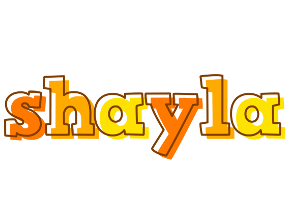 Shayla desert logo