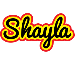 Shayla flaming logo