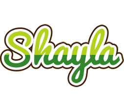 Shayla golfing logo