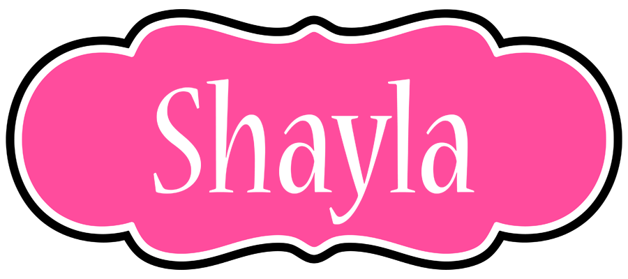 Shayla invitation logo