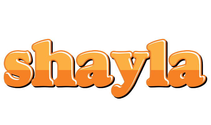 Shayla orange logo