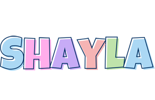 Shayla pastel logo