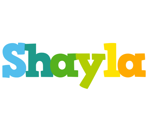 Shayla rainbows logo