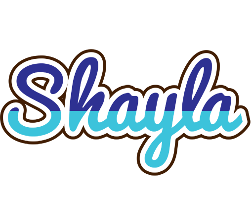 Shayla raining logo
