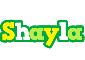 Shayla soccer logo