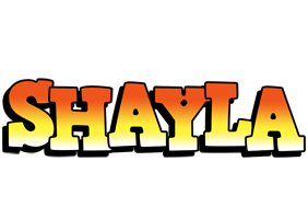 Shayla sunset logo