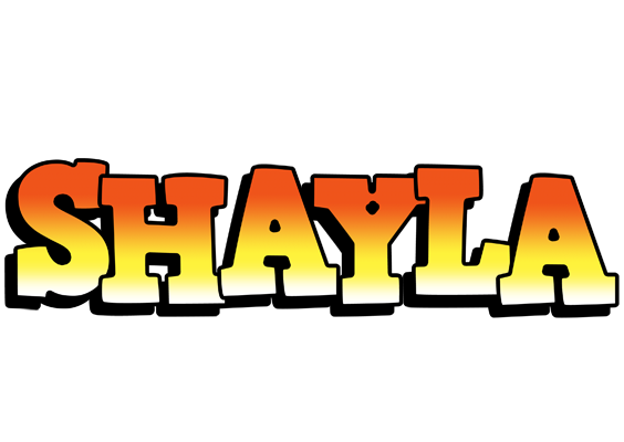 Shayla sunset logo