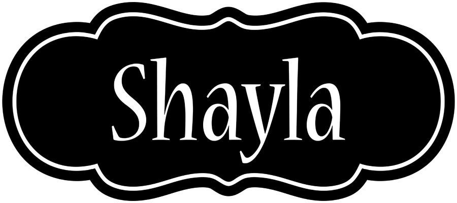 Shayla welcome logo