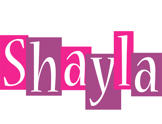 Shayla whine logo