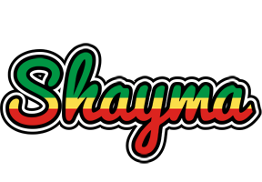 Shayma african logo