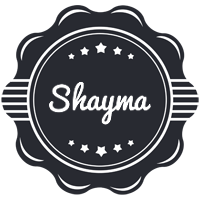 Shayma badge logo