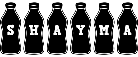 Shayma bottle logo