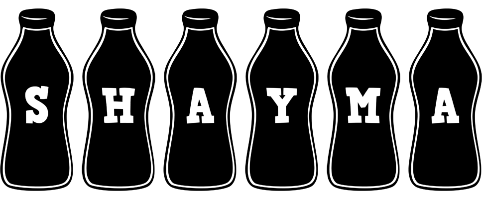 Shayma bottle logo