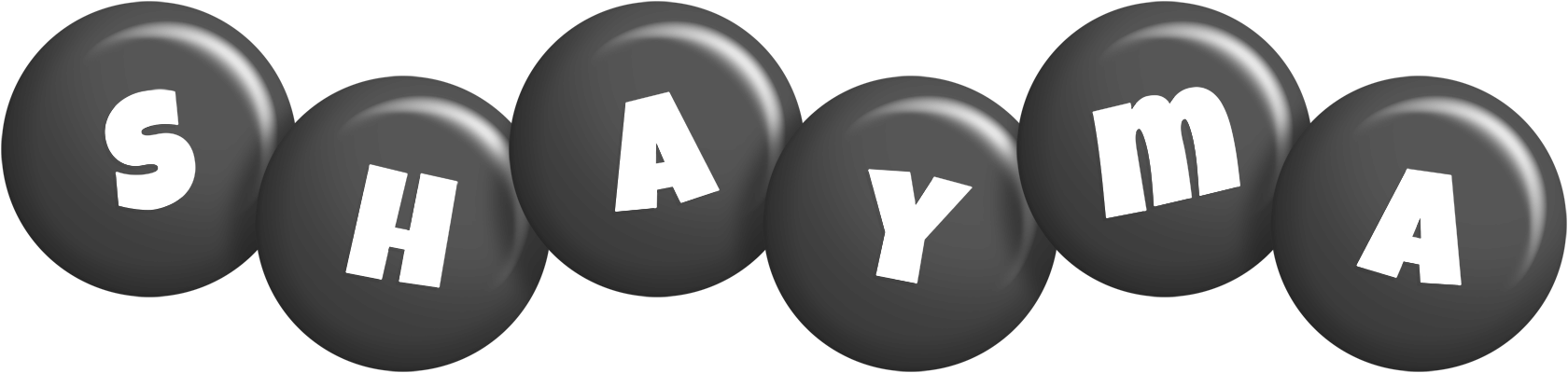 Shayma candy-black logo
