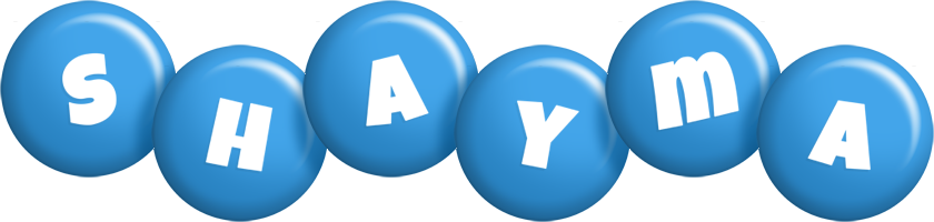 Shayma candy-blue logo