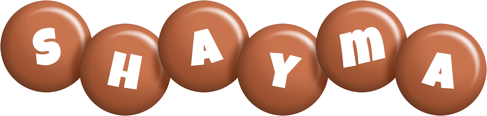 Shayma candy-brown logo