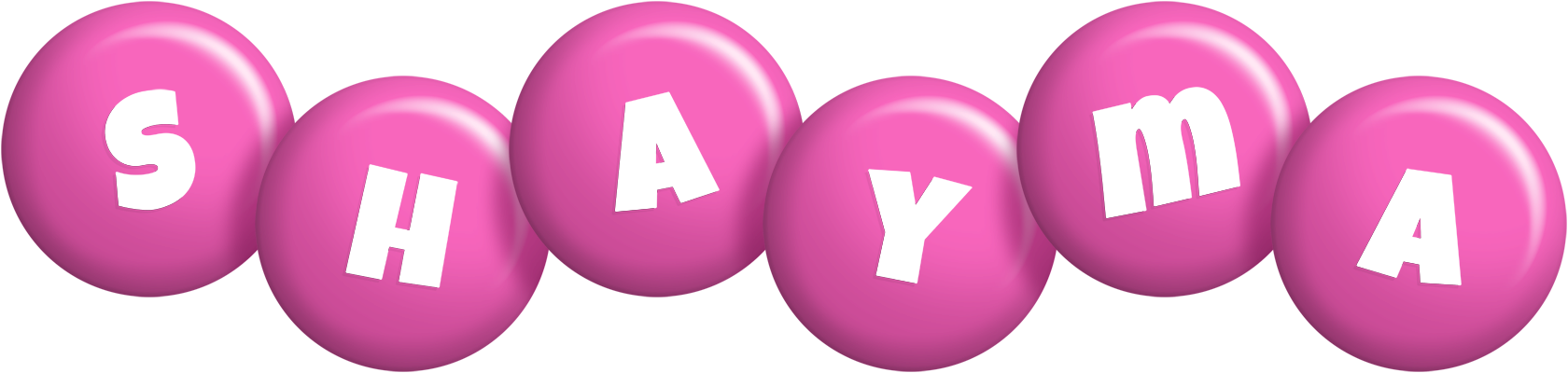 Shayma candy-pink logo