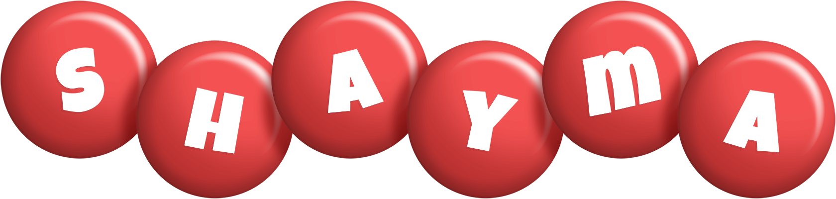 Shayma candy-red logo