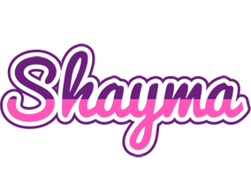 Shayma cheerful logo