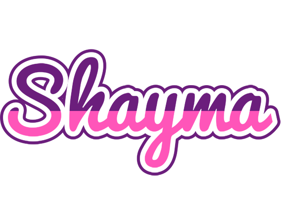Shayma cheerful logo