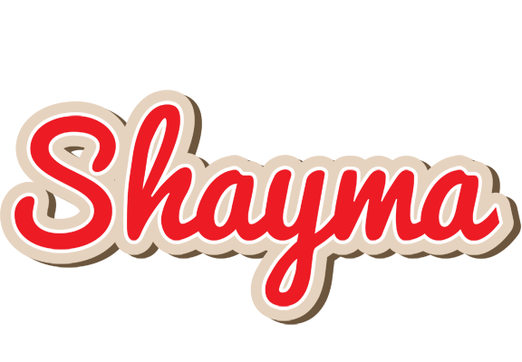 Shayma chocolate logo