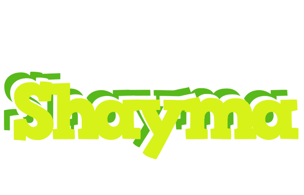 Shayma citrus logo