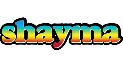 Shayma color logo