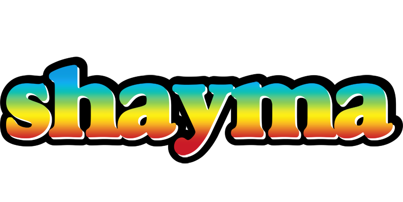 Shayma color logo