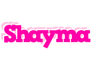 Shayma dancing logo