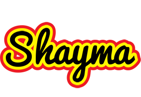 Shayma flaming logo